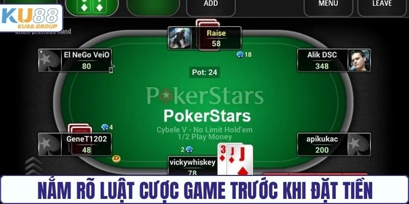 Nắm rõ luật cược game trước khi đặt tiền