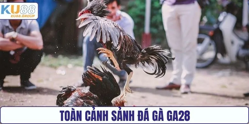 Toàn cảnh sảnh đá gà GA28 KU88